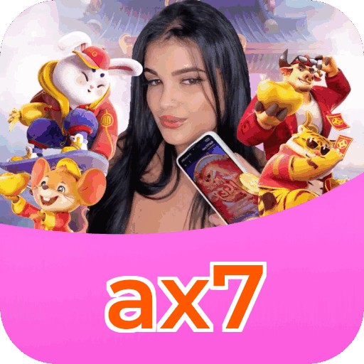Interface do aplicativo ax7 mostrando jogos disponíveis no iOS e Android